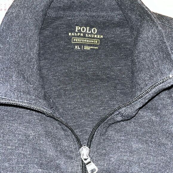 Polo by Ralph Lauren Performance w/Pony 1/2 Zipper T Neck Sweatshirt Sweater XL - Picture 1 of 8